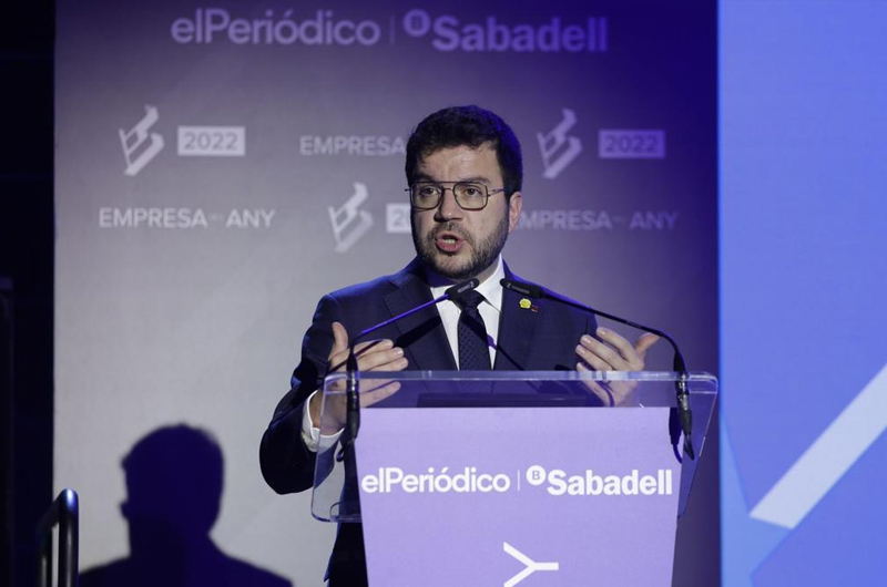Aragonès presideix avui la gala de l'Empresa de l'Any Banc Sabadell d'EL PERIÓDICO