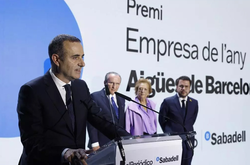 Aigües de Barcelona guanya el premi Empresa de l'Any 2023